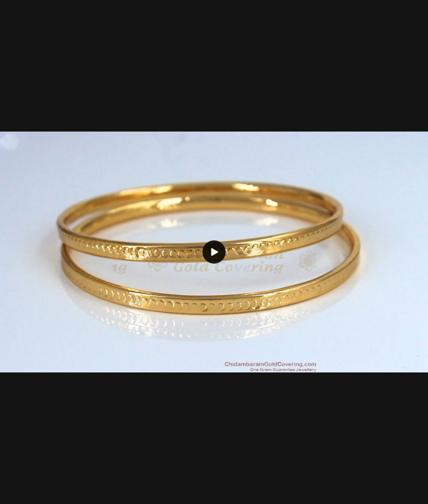 BR1510-2.8 Thin Daily Wear Original Impon Gold Bangle Collections