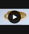 BR1511-2.4 Fast Moving Plain Daily Wear Original Impon Gold Bangle Collections