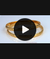 BR1520-2.8 Beautiful Plain Collection Original Impon Gold Bangle Designs