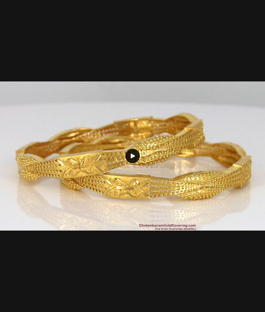 BR1544-2.4 New Arrival Forming Gold Bangles For Daily Wear
