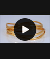 BR1578-2.8 Fabulous Double Line Zig Zag Impon Bangles For Party Wear