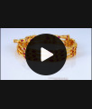 BR1607-2.4 Set of Four Ruby Stone Gold Bangles For Party Wear