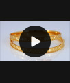 BR1613-2.6 Simple Wear Gold Plated Bangles Design Collections