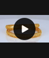 BR1622-2.4 New Arrival One Gram Gold Bangles For Women Daily Wear Collections