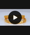 BR1632-2.6 Latest Gold Bangles For Womens Party Wear Collections