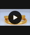 BR1633-2.10 New Gold Bangles For Womens Party Wear Collections