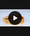 BR1636-2.6 Daily Wear Gold Bangles Set Of Four Womens Collection