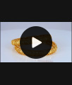 BR1652-2.8 Flower Pattern Gold Plated Bangles Daily Wear Collections 