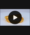 BR1652-2.6 Flower Pattern Gold Plated Bangles Daily Wear Collections 