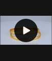 BR1654-2.6 One Gram Gold Bangles South Indian Jewelry Buy Online