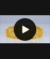 BR1700-2.8 Gorgeous Gold Forming Kada Valayal For Marriage
