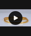 BR1724-2.4 Slim Impon Gold Bangle Daily Wear Collections
