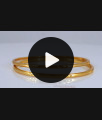 BR1724-2.6 Slim Impon Gold Bangle Daily Wear Collections