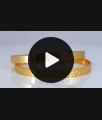 BR1725-2.6 New Heart Design Impon Daily Wear Gold Bangle Designs