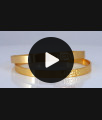 BR1725-2.4 New Heart Design Impon Daily Wear Gold Bangle Designs