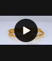 BR1771-2.10 White Stone Gold Design Ball Bangles Womens Fashion Wear