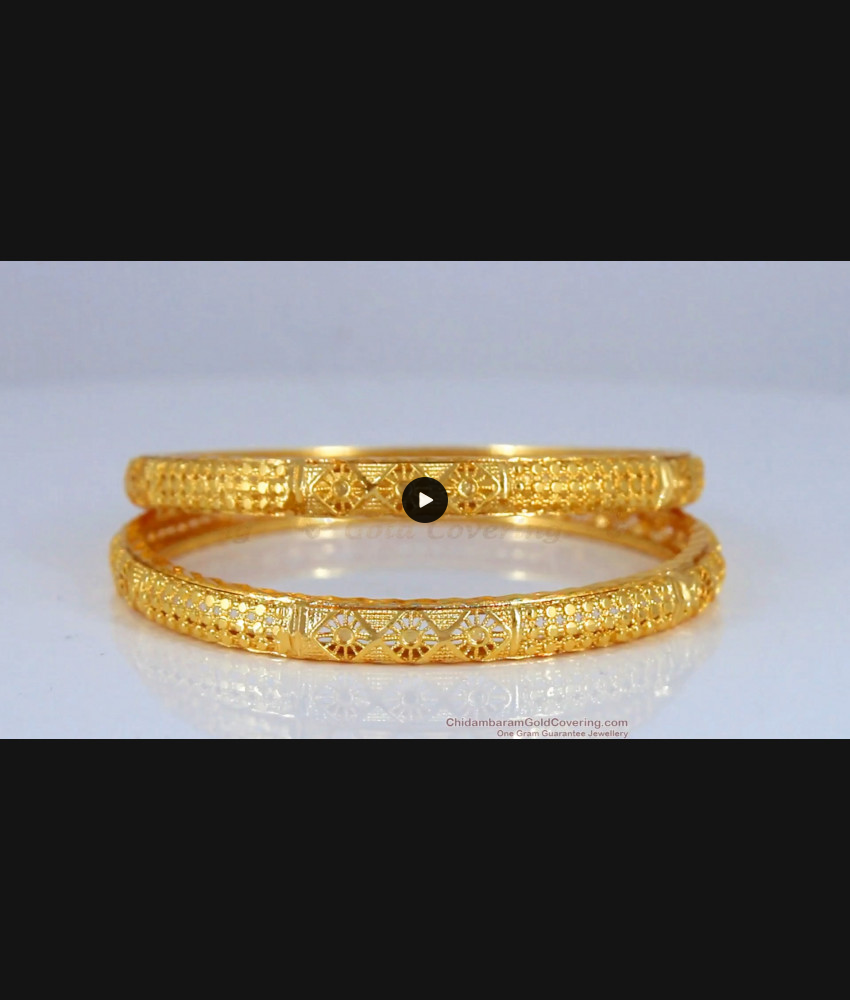 BR1783-2.6 Unique Design Guarantee Gold Bangle Shop Online