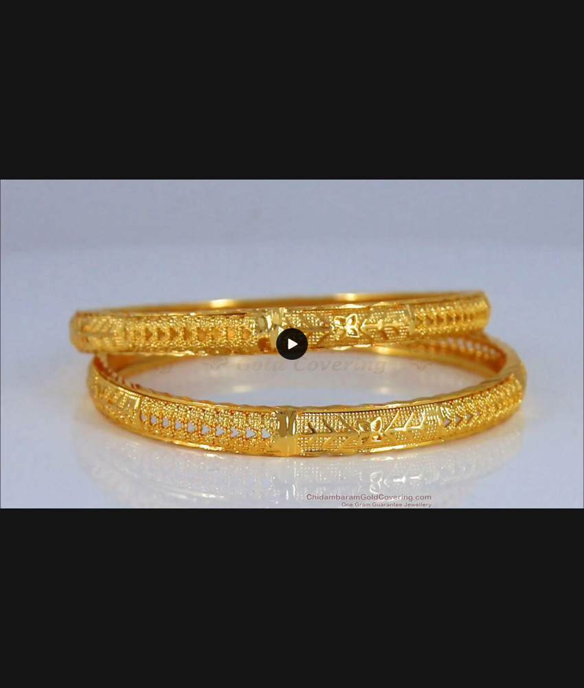 BR1784-2.8 Designer Real Gold Tone Bangle Women Collections