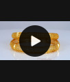 BR1831-2.6 One Gram Gold Heart Design Bangle Collections Daily Use
