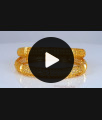 BR1831-2.8 One Gram Gold Heart Design Bangle Collections Daily Use