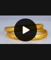 BR1858-2.6 Size Two Gram Gold 916 Bangle Designs Shop Online