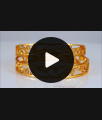 BR1869-2.8 Size Trendy Flower Diamond Stone Gold Bangles Shop Online