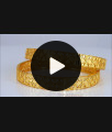 BR1898-2.6 Size Unique One Gram Gold Designer Bangles Womens Fashion