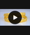 BR1909-2.4 Size Forming 2gram Gold Bangles Real Look Imitation Jewelry