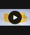 BR1909-2.10 Size Forming 2gram Gold Bangles Real Look Imitation Jewelry