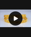 BR1910-2.8 Size First Quality Two Gram Gold Forming Bangles Ruby Stone