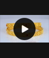 BR1910-2.10 Size First Quality Two Gram Gold Forming Bangles Ruby Stone