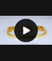BR1918-2.10 Size Latest Spiral Gold Bangles Meenakari Design