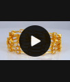 BR1939-2.8 Set Of 4 One Gram Gold Bangle South Indian Jewelry