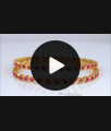 BR1949-2.4 Size Ruby Collections Gold Bangles Shop Online