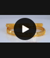 BR1958-2.10 Size One Gram Gold Bangles Collection for Daily Use