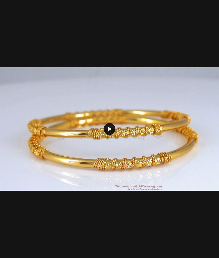 BR1997-2.4 Size New Arrivals Real Gold Bangle Design Net Pattern For Women