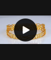 BR2001-2.6 Size One Gram Gold Neli Bangles Daily Use Guarantee Jewelry