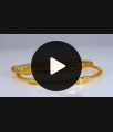 BR2010-2.4 Size South Indian One Gram Gold Thin Bangles Shop Online