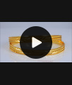 BR2032-2.8 Daily Wear Gold Plated Bangle For Women