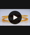 BR2037-2.4 Size Kapu Type 1 Gram Gold Bangles Design