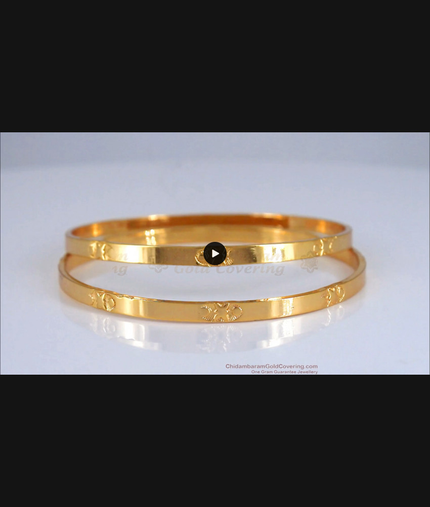 BR2047-2.4 Original Impon Gold Bangle For Women Daily Use Shop online