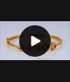 New Stylish Ruby White Stone Gold Bracelets For Women BRAC355