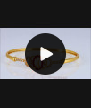 Bridesmaid Collections Oval Design Gold Bracelet For Party Wear BRAC364