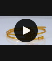 Latest 1 Gram Gold Bracelets For Party Wear Collections BRAC386