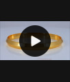 Latest Plain Impon Gold Bracelet Mens Fashion Daily Wear BRAC462