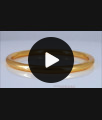 Original Impon Plain Thick Gold Bracelet Mens Fashion Wear BRAC463