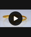 Attractive Heartin Design Open Type Gold Bracelet BRAC479