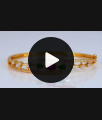 Stylish One Gram Gold Long Lasting Open Type Bracelet BRAC482