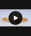 Elegant Ruby Stone Open Type Gold Bracelet Collections BRAC484