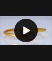 One Gram Gold Bracelet Ruby Stone Slide Open BRAC498